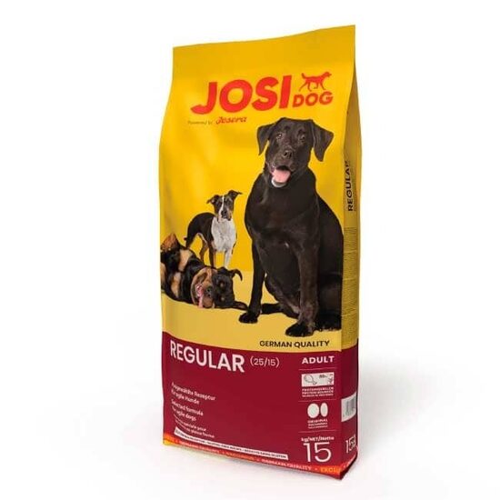 Josera JosiDog Regular 15kg Bojāts iepakojums